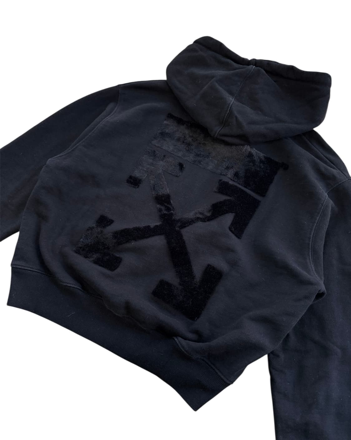 오프화이트 18FW 에로우 크롭 후디 상품이미지5