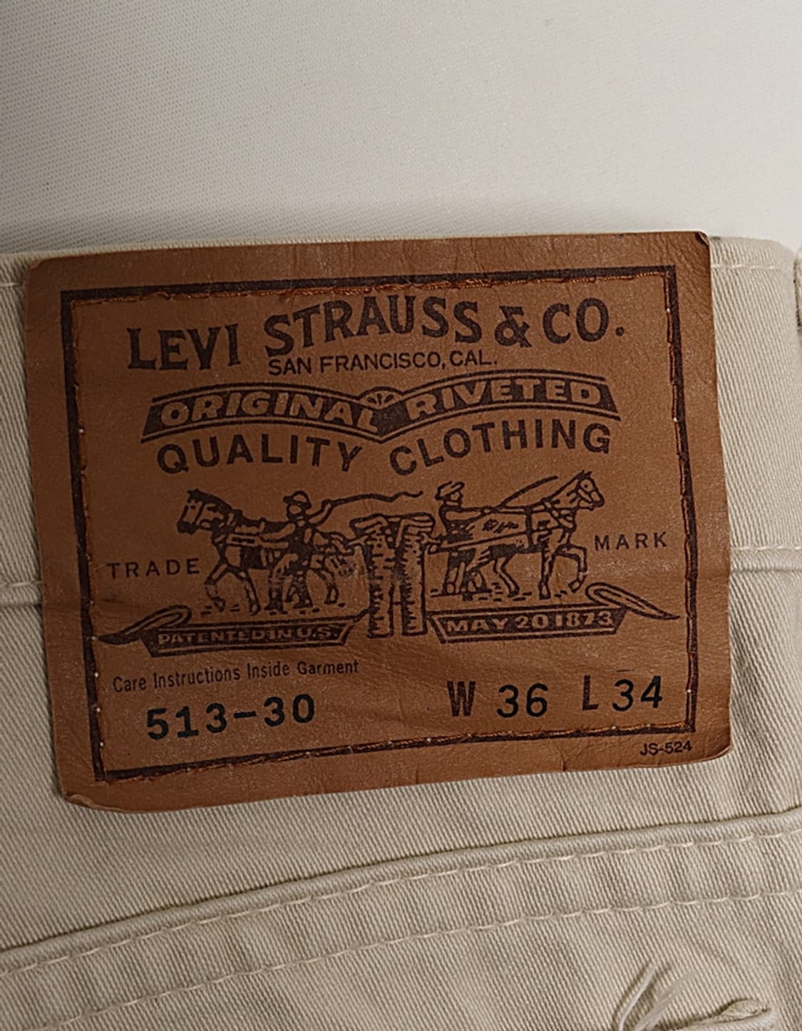 Levi's 513-30 Twill Pant (33~34)   상품이미지6