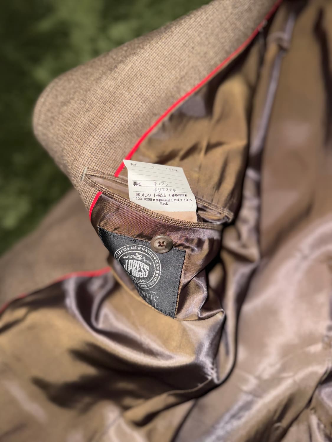 JPRESS 제이프레스 MADE IN JAPAN 샵 오더 블레이저 자켓 상품이미지7