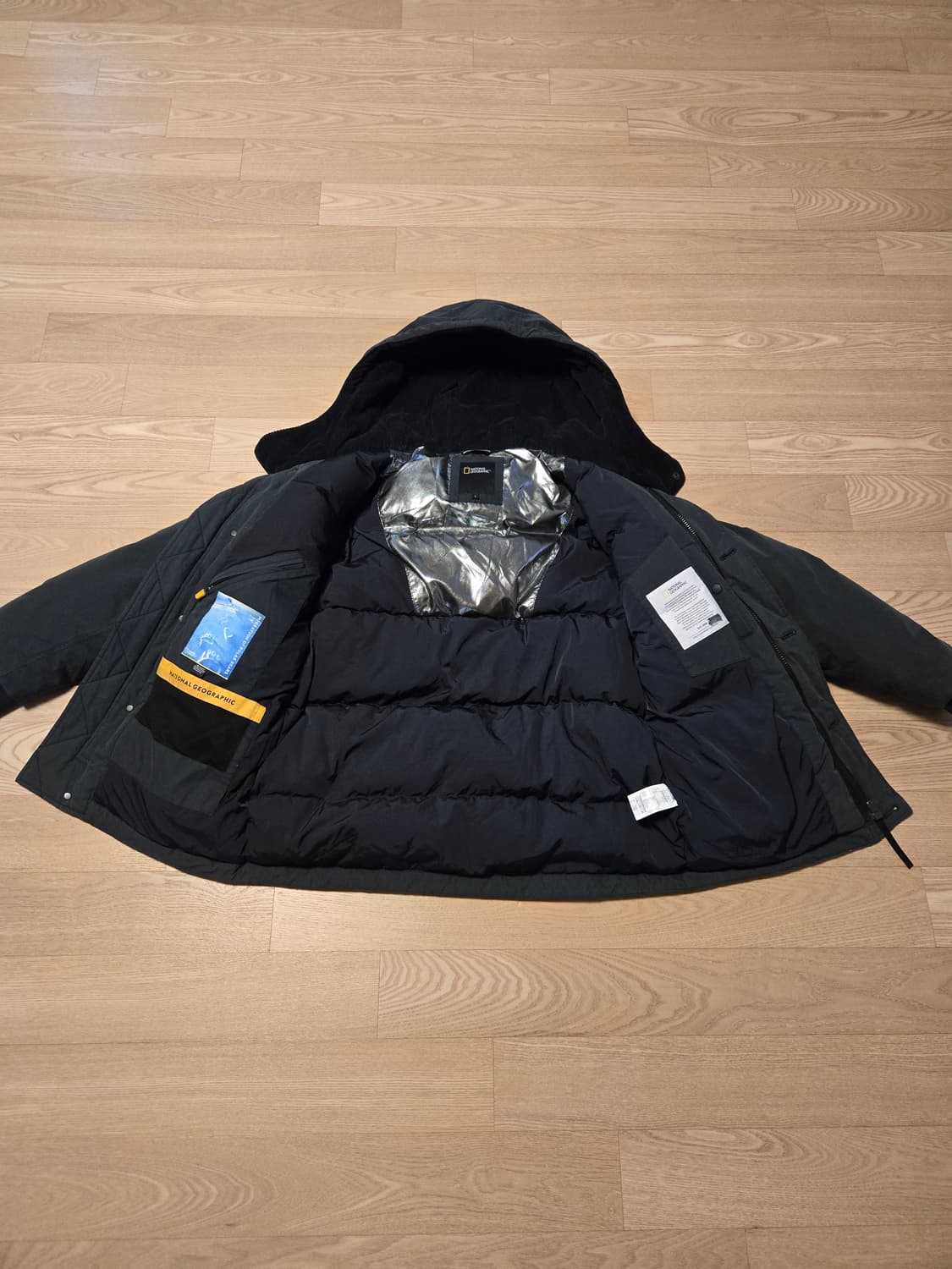 [L/100] 내셔널지오그래픽 남성 덕다운 패딩 상품이미지6