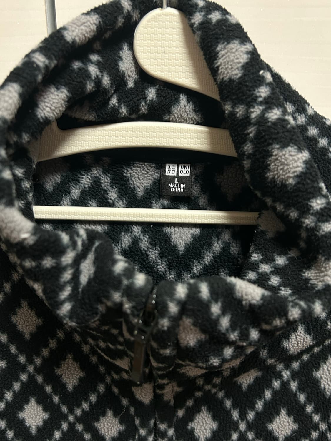 유니클로 플리스 여성 집업 L 상품이미지2