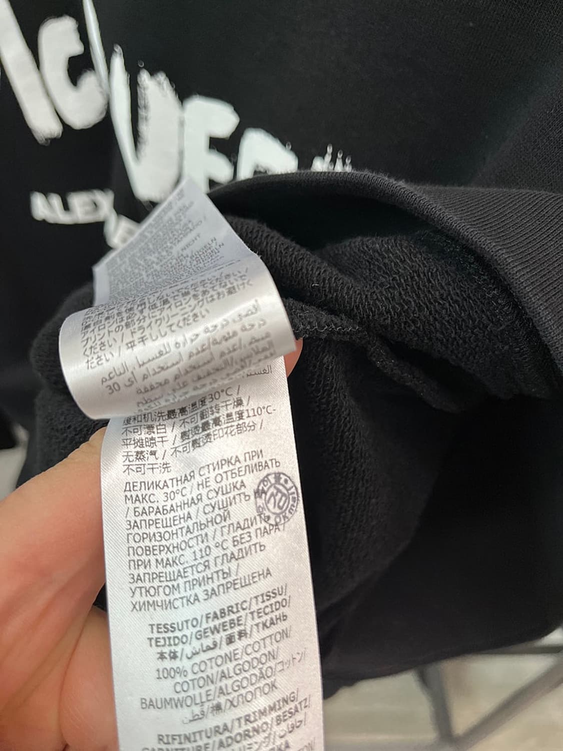 여) 알렉산더맥퀸 신형 오버 맨투맨  상품이미지6