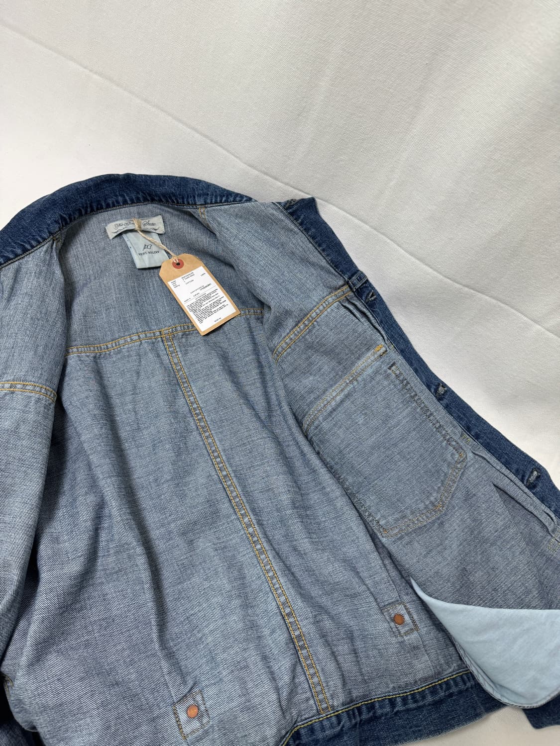 레미릴리프 1세대 데님 트럭커 자켓 50 상품이미지7