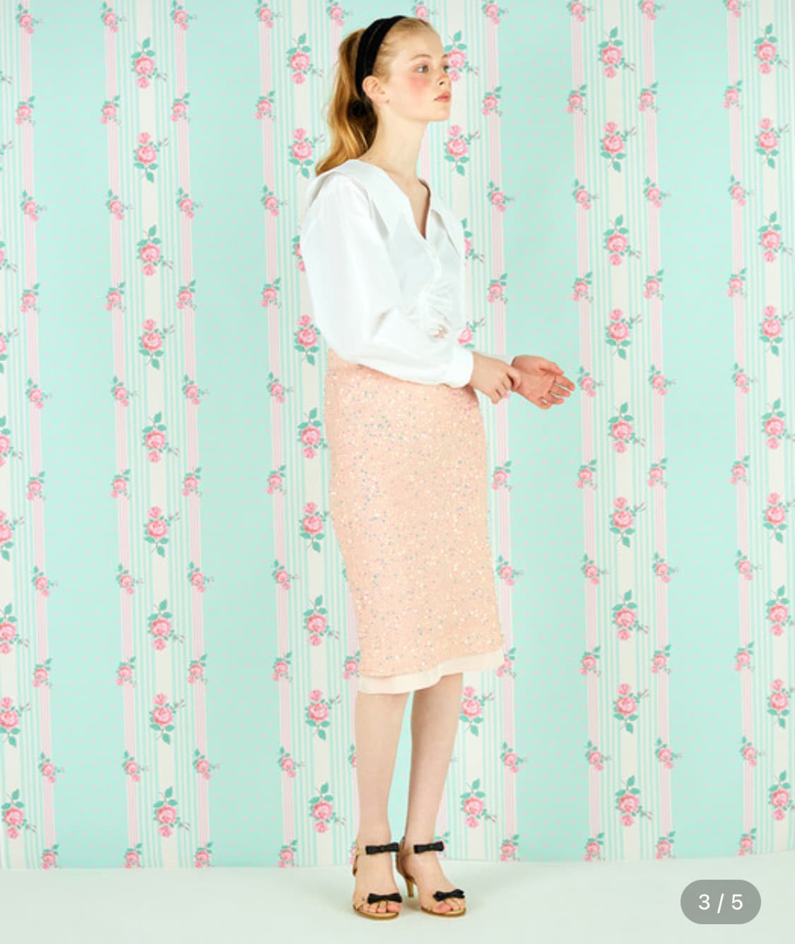 쟈니헤잇재즈 윙클 블라우스 (환승연애 유정 착용) 상품이미지6