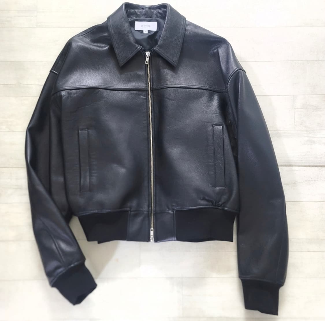 오엑스스튜디오 렉토맛 크롭 램스킨 자켓 48 상품이미지2