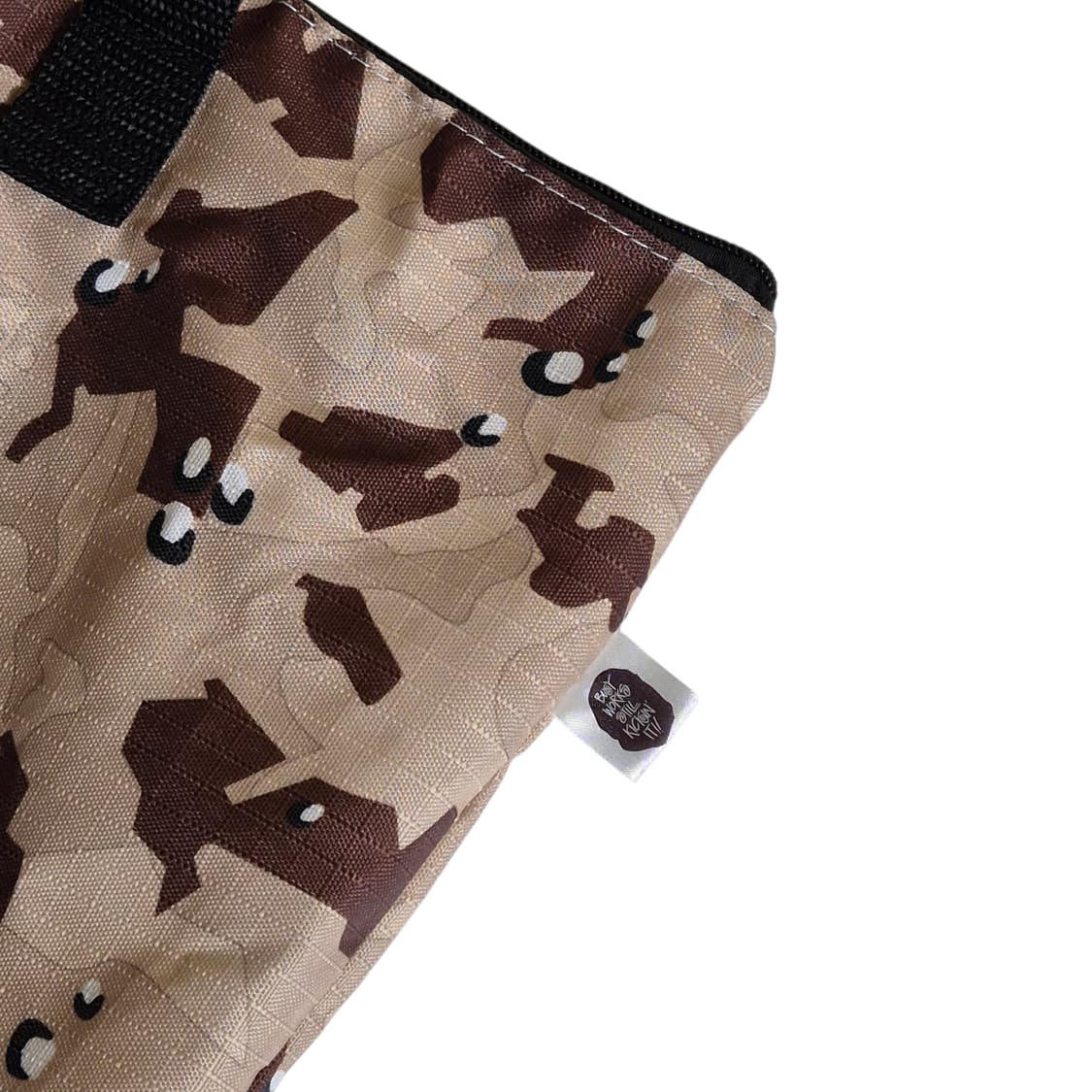 13s 베이프 x 스투시 잡지 부록 카모 토드백 상품이미지4