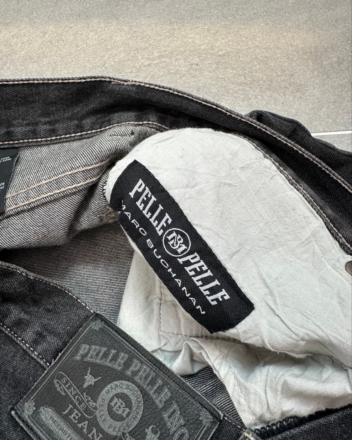 (~38인치)90'S PELLE PELLE 버뮤다 팬츠-M2450 상품이미지5
