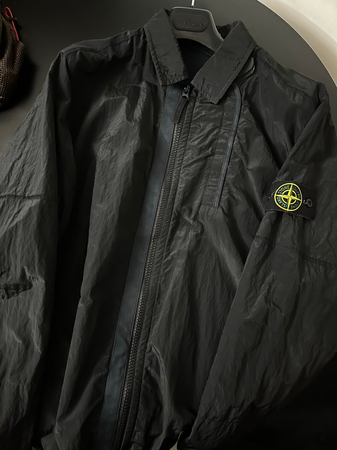 스톤아일랜드 18fw 나일론메탈 자켓 L 상품이미지1