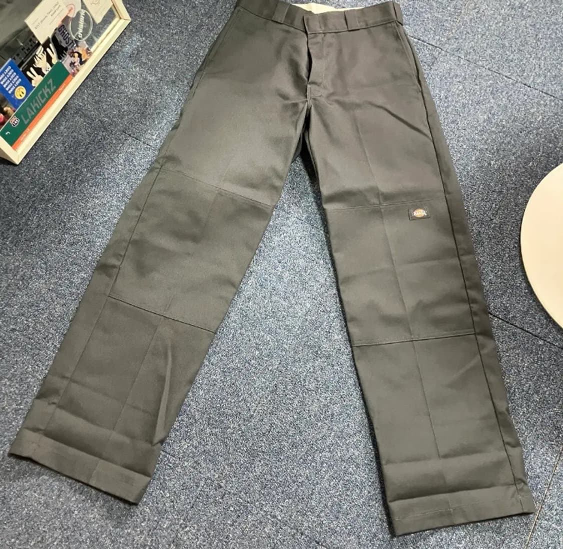 [30] 디키즈 더블니 85283 루즈핏 워크팬츠 차콜 상품이미지3