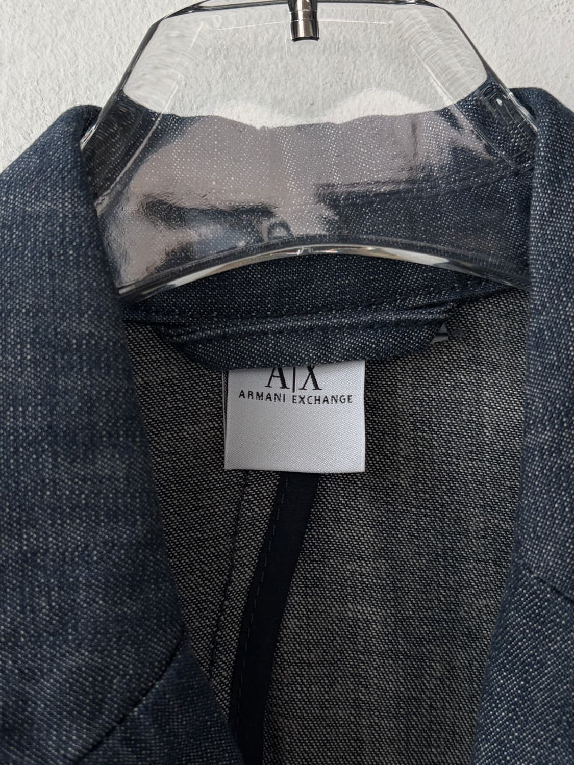 아르마니 익스체인지 데님 테일러드 자켓  상품이미지3