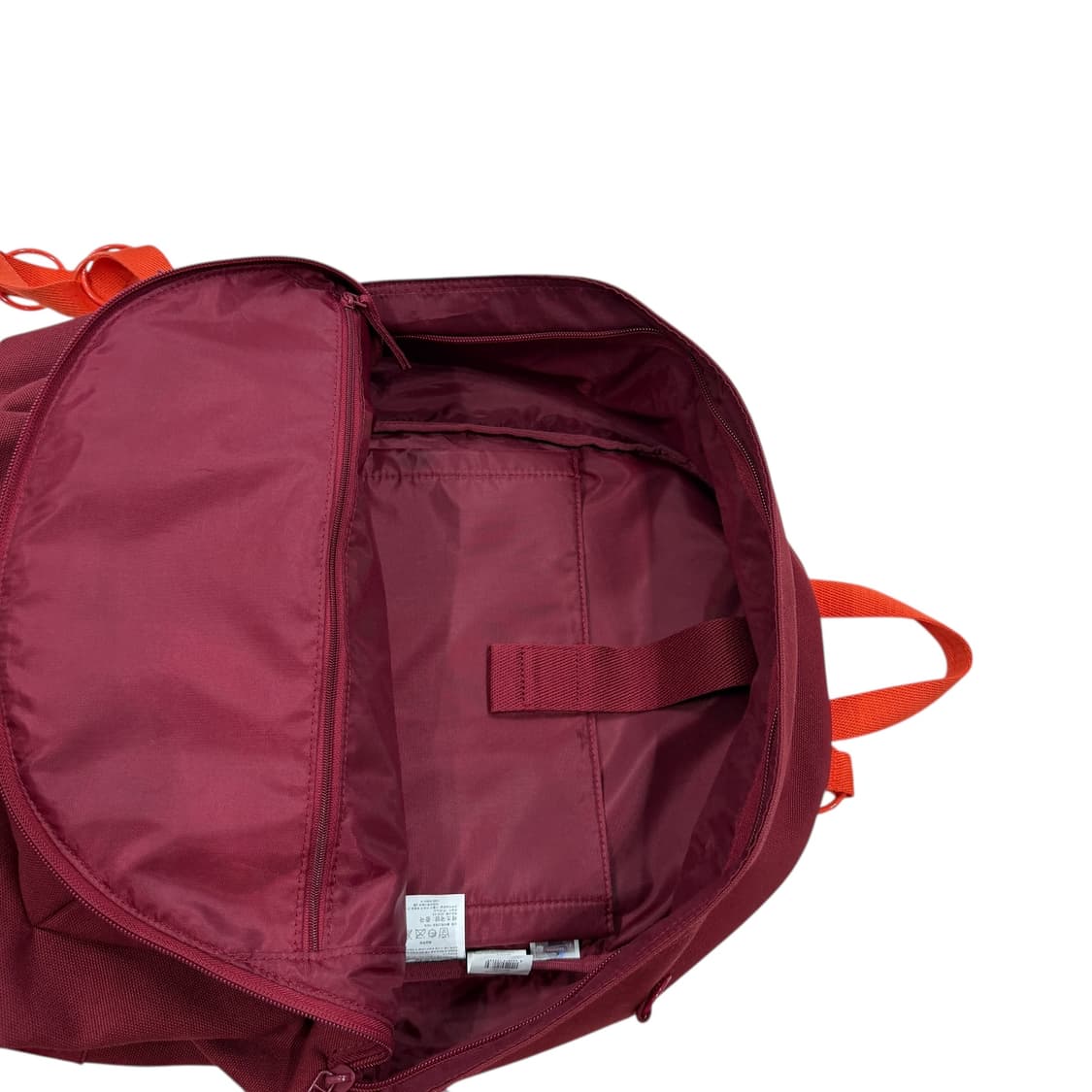 이스트팩 X 라프시몬스 패디드 루프링 백팩 가방 버건디 레드 상품이미지5