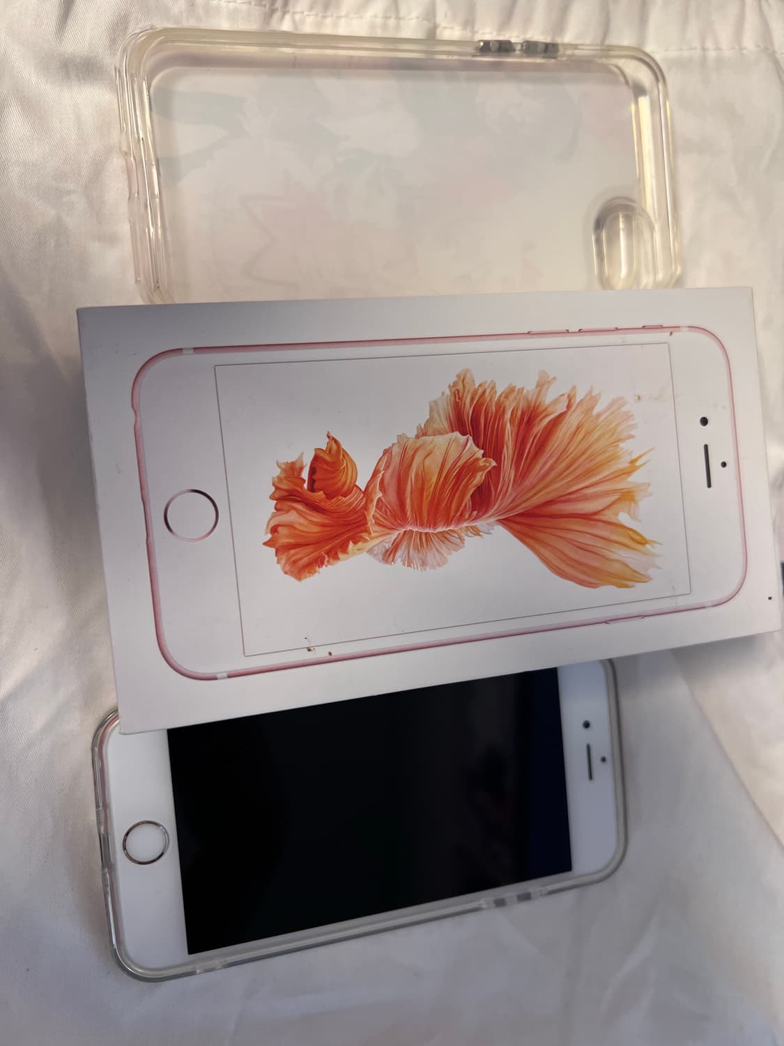 아이폰 6s 로즈골드 64GB 풀박 s급 케이스3개 상품이미지1