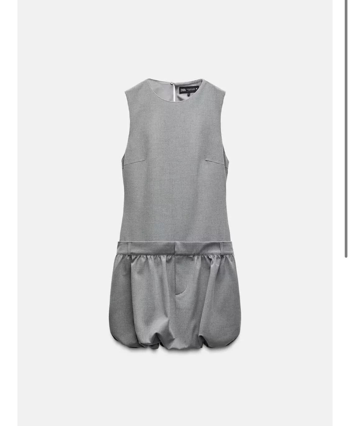 zara 자라 쇼트 볼륨 원피스 상품이미지3