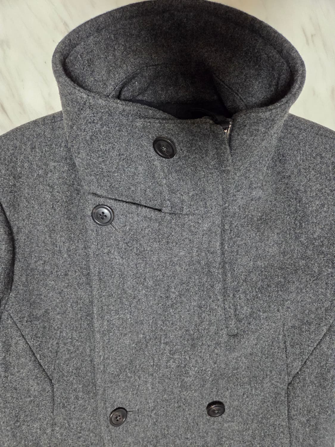 타임옴므 더블 브레스티드 피코트 상품이미지5