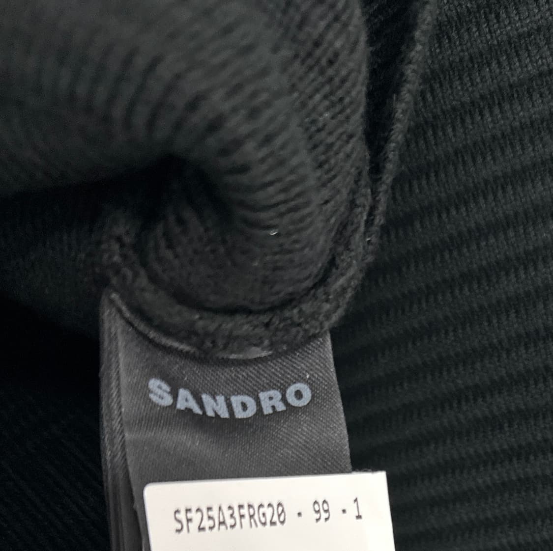 [산드로] 블랙 가디건/ 25년도구매 상품이미지8
