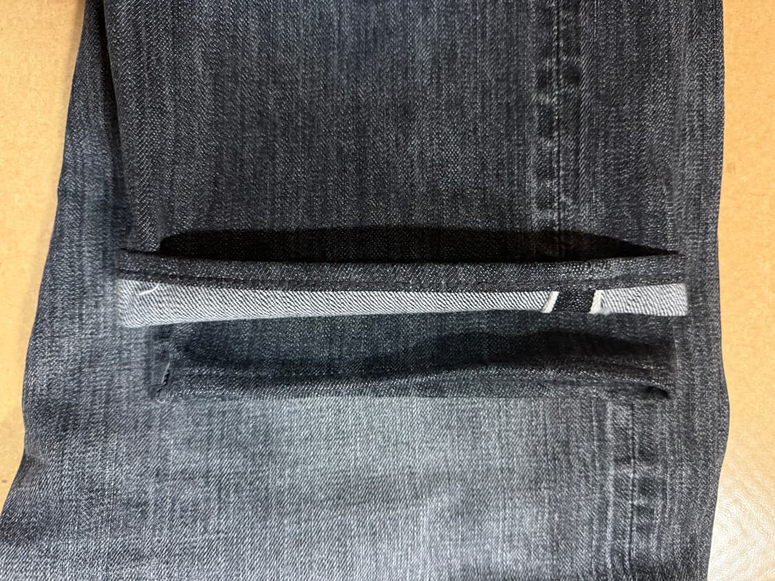 키바타 블루아워2 / 키바타 사시코 올드 블랙 / 오베르쥬 흑청 상품이미지2