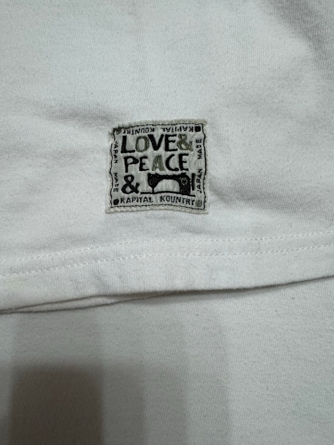 캐피탈 루키 크루 티셔츠 컨트리 패치 레드 XL 상품이미지4