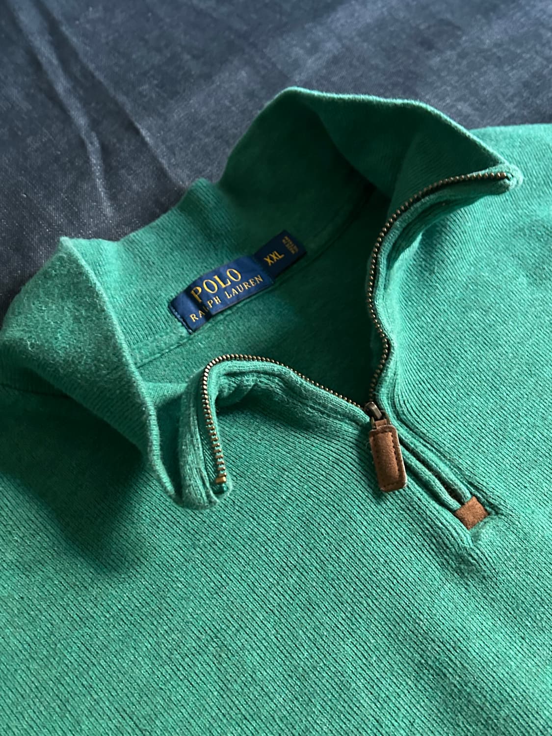 폴로랄프로렌 1/4 쿼터 집업 코튼 니트 상품이미지3