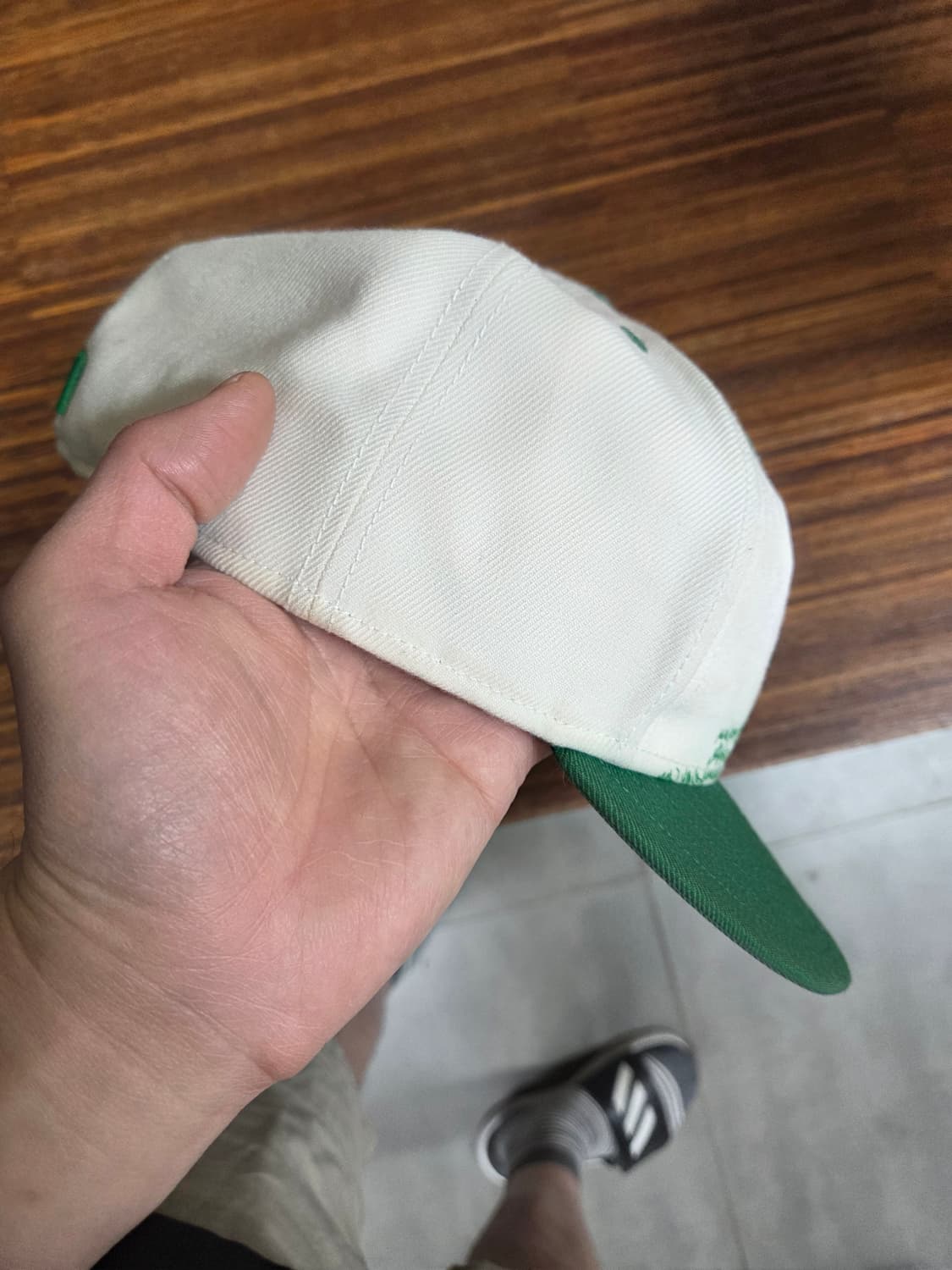 뉴에라 뉴욕양키즈 레터링 스냅백 모자 60.6cm 상품이미지2