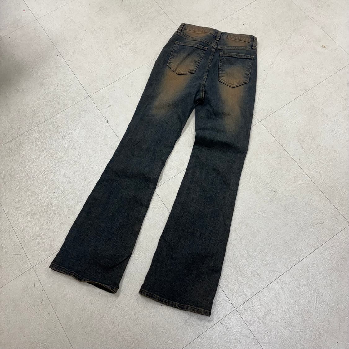 빈티지 워싱 부츠컷 데님 팬츠 상품이미지3