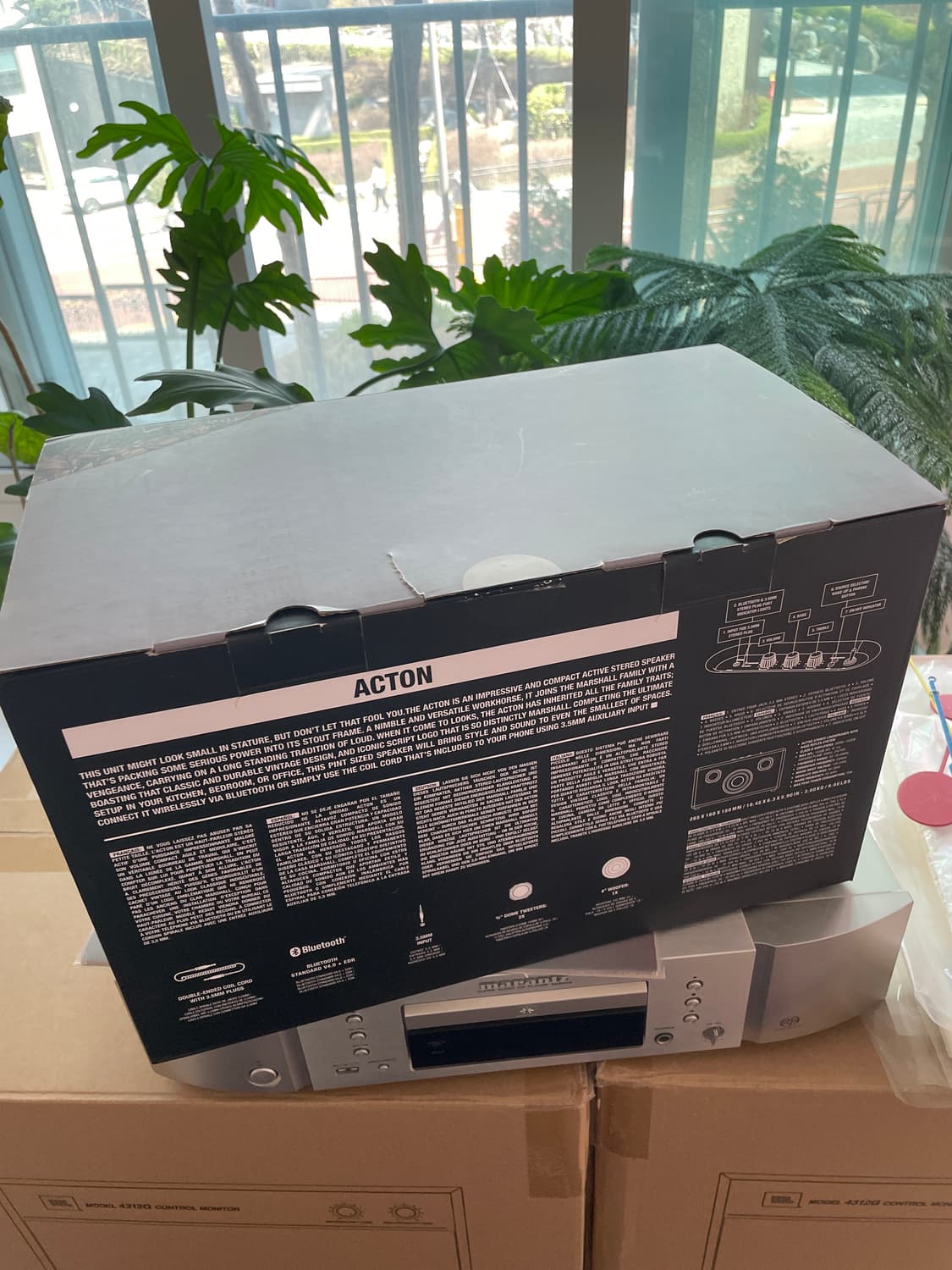 [풀구성] 마샬 액톤 블루투스 스피커 블랙 상품이미지7