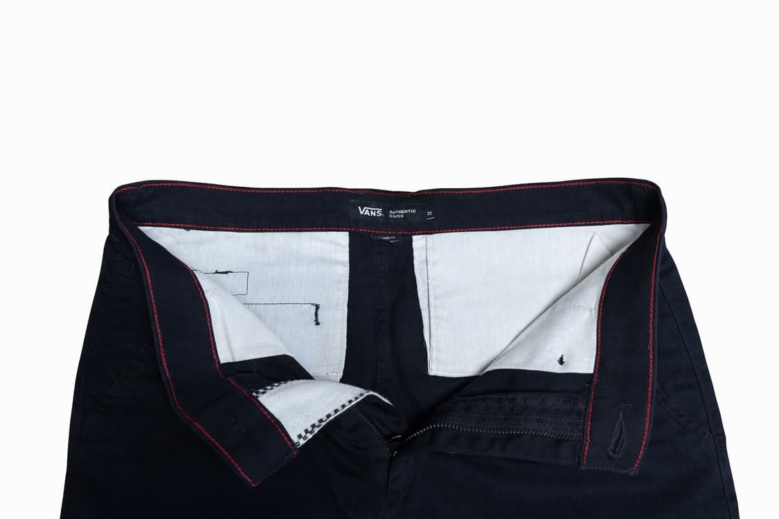 반스 어센틱 치노 팬츠(블랙) 상품이미지3