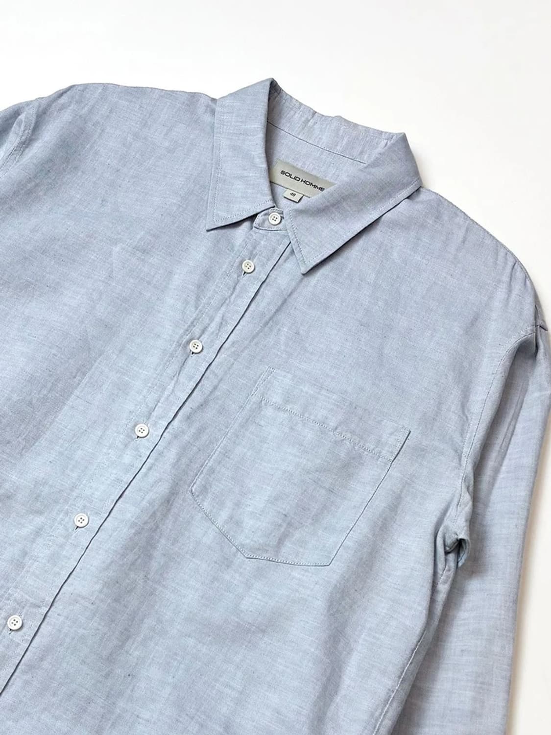 솔리드옴므 18ss 미니멀리즘 셔츠 PN5075 상품이미지2
