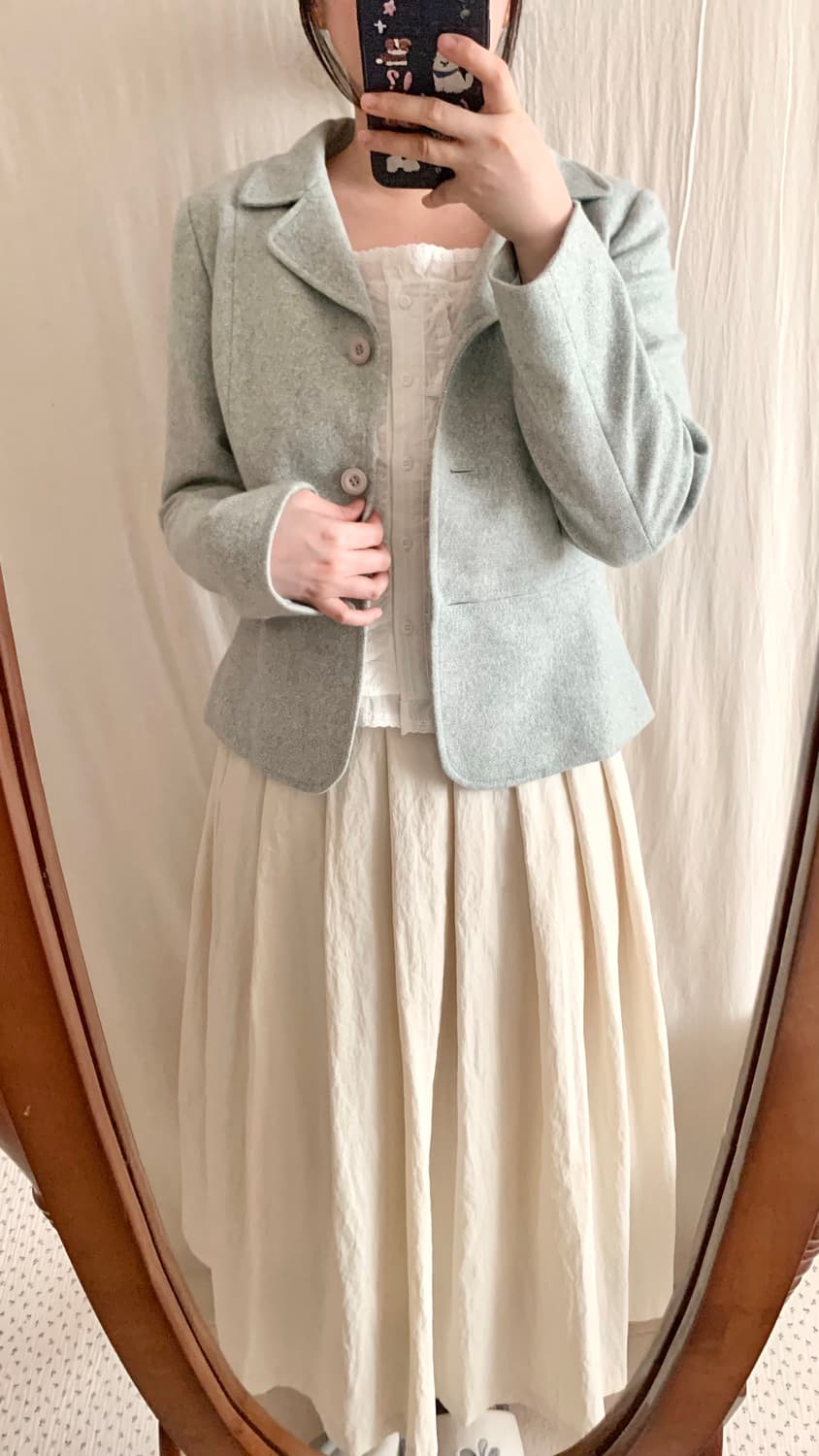 밀크 민트 페미닌 자켓 상품이미지7