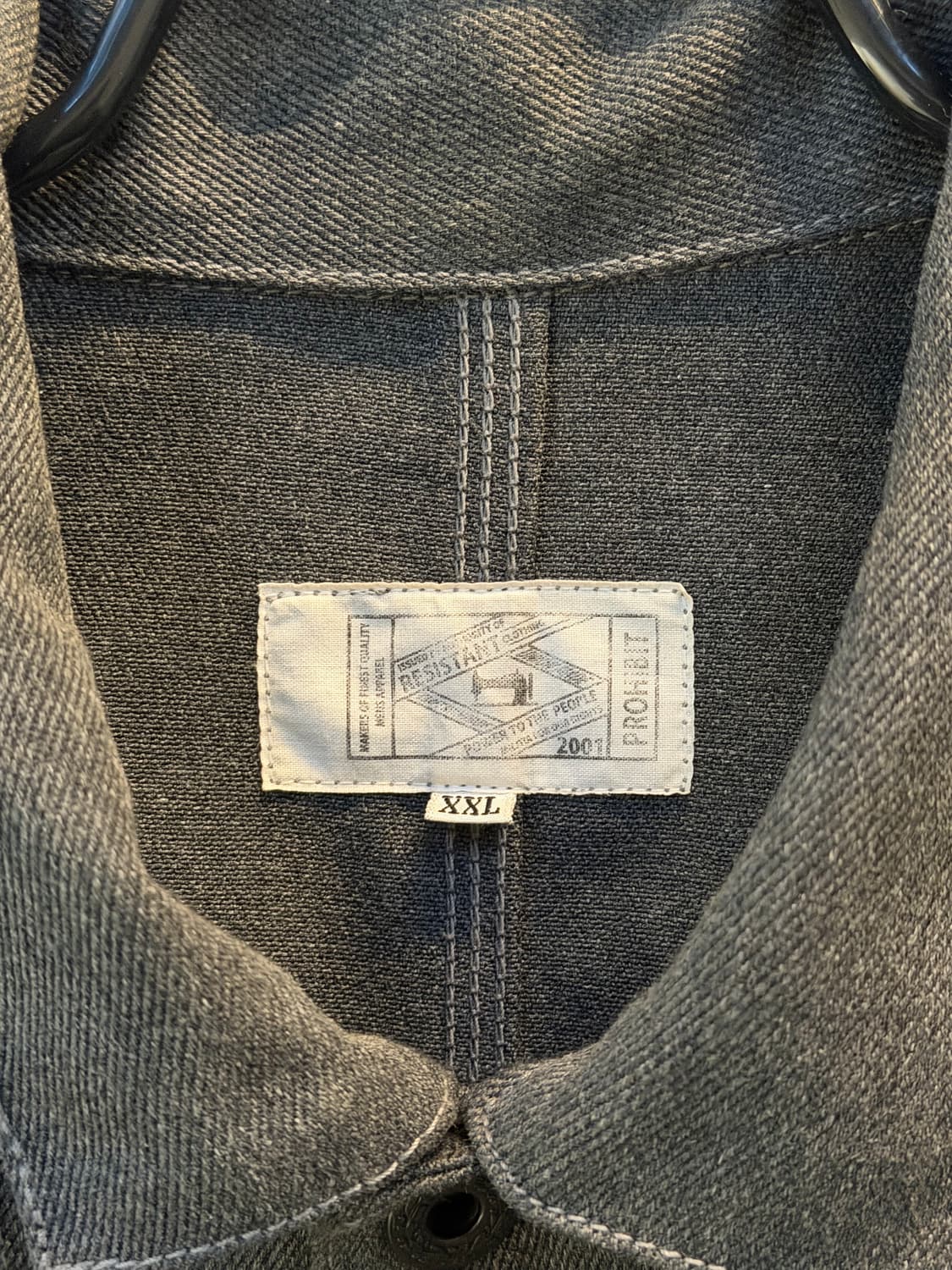 Prohibit 커버올 데님 워크 자켓 XXL 상품이미지2