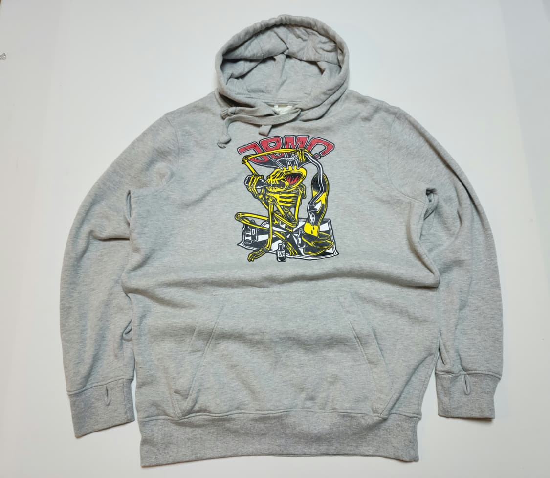 BANG IT! 로고 프린트 후드티 XL 그레이 상품이미지2