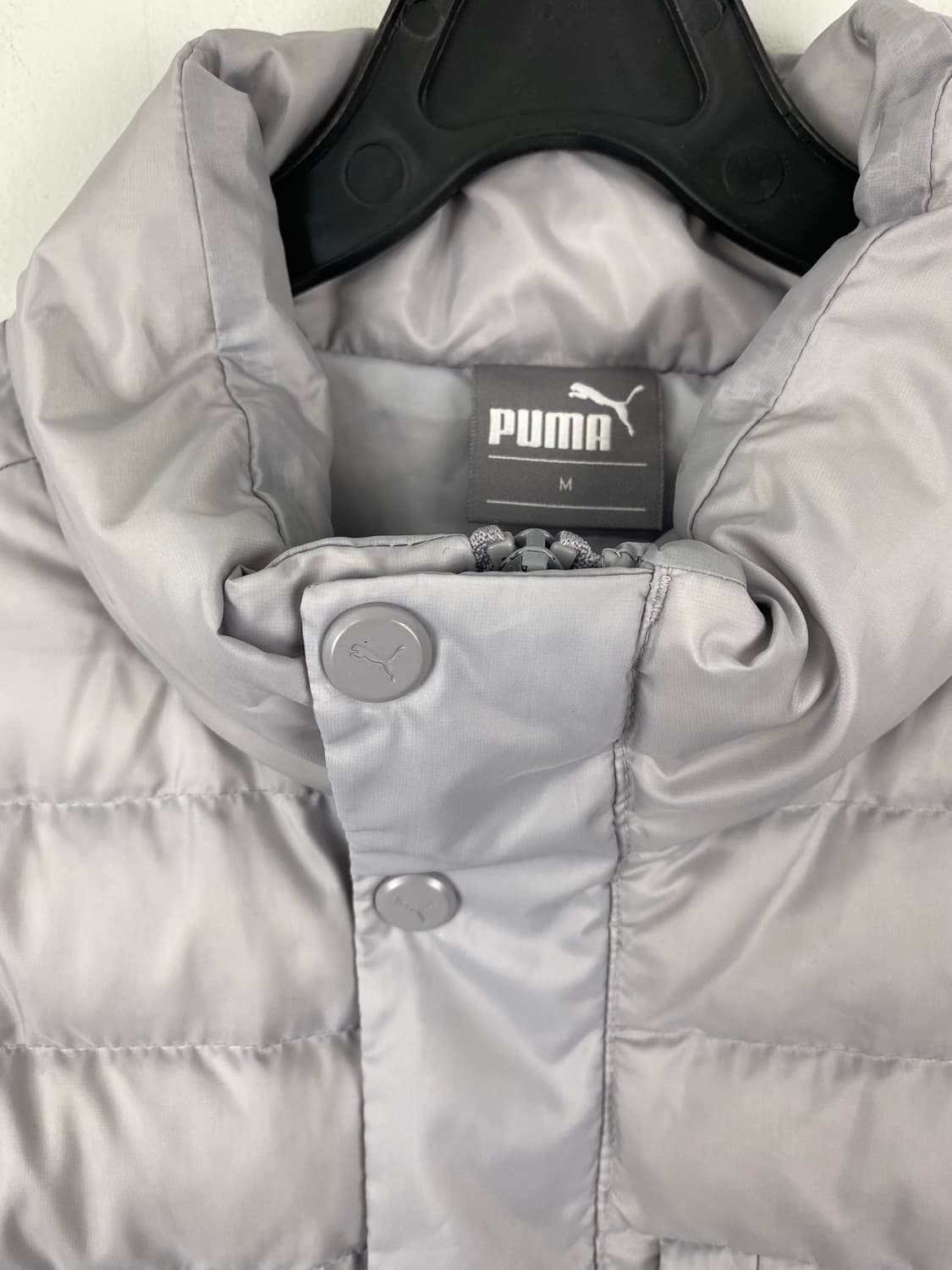 PUMA 퓨마 푸마 그레이 덕다운 경량패딩 M 상품이미지4
