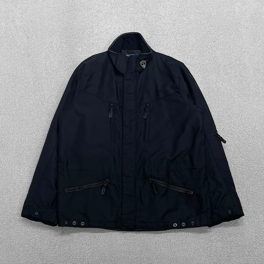 폴로 랄프로렌 유틸리티 포켓 다운 점퍼 자켓 블랙 상품이미지1