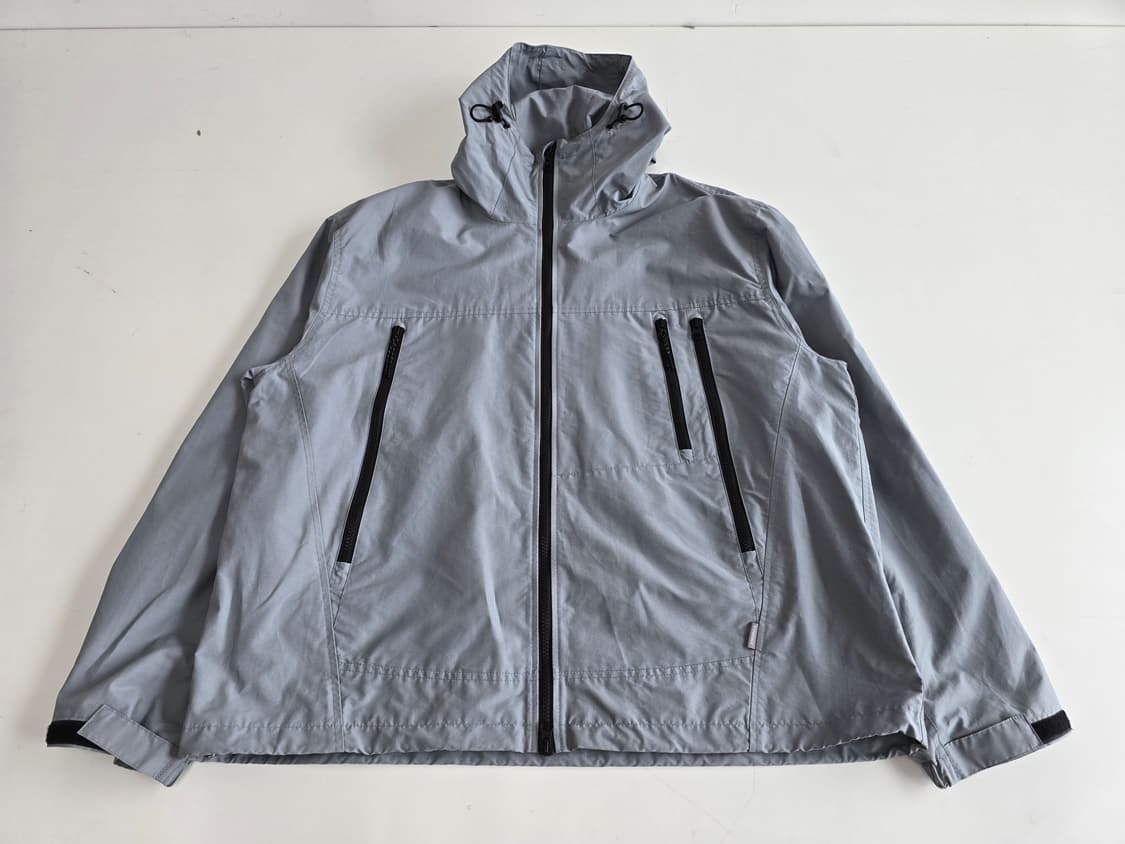 ESPIONAGE 에스피오나지 마운틴 윈드 파카 스틸 블루 그레이 XL 상품이미지1