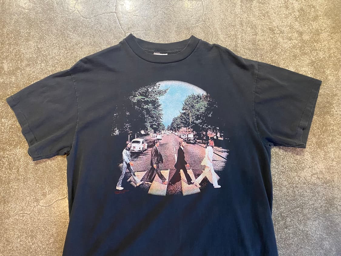 빈티지 비틀즈 프린팅 티셔츠 상품이미지2