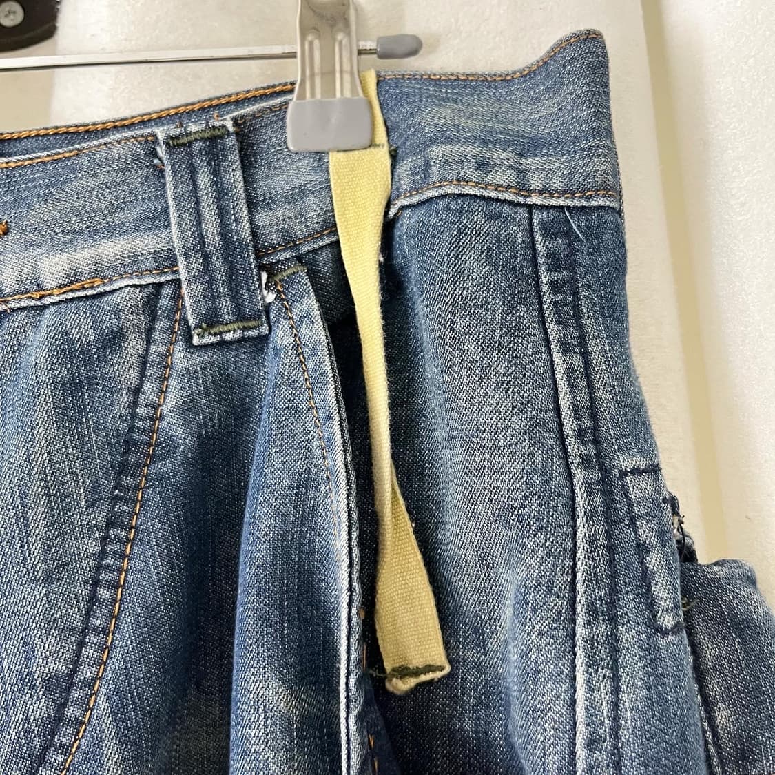 빈티지 데님 카고 팬츠 상품이미지5