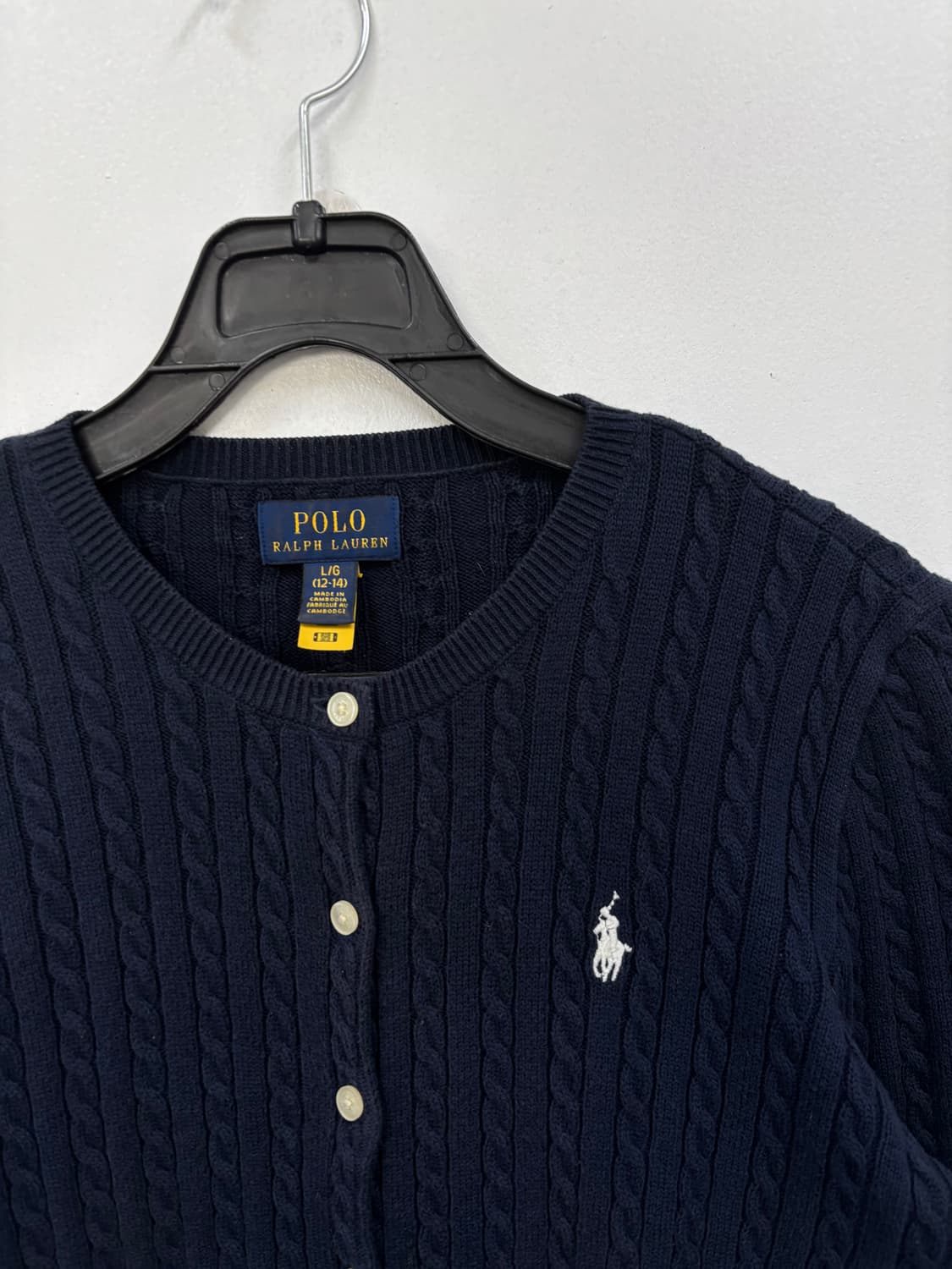 폴로랄프로렌 케이블 가디건 상품이미지4