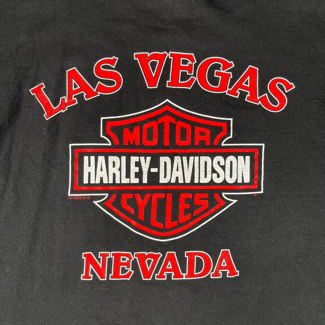 빈티지 할리 데이비슨 이글 플레임 로고 반팔티 상품이미지6
