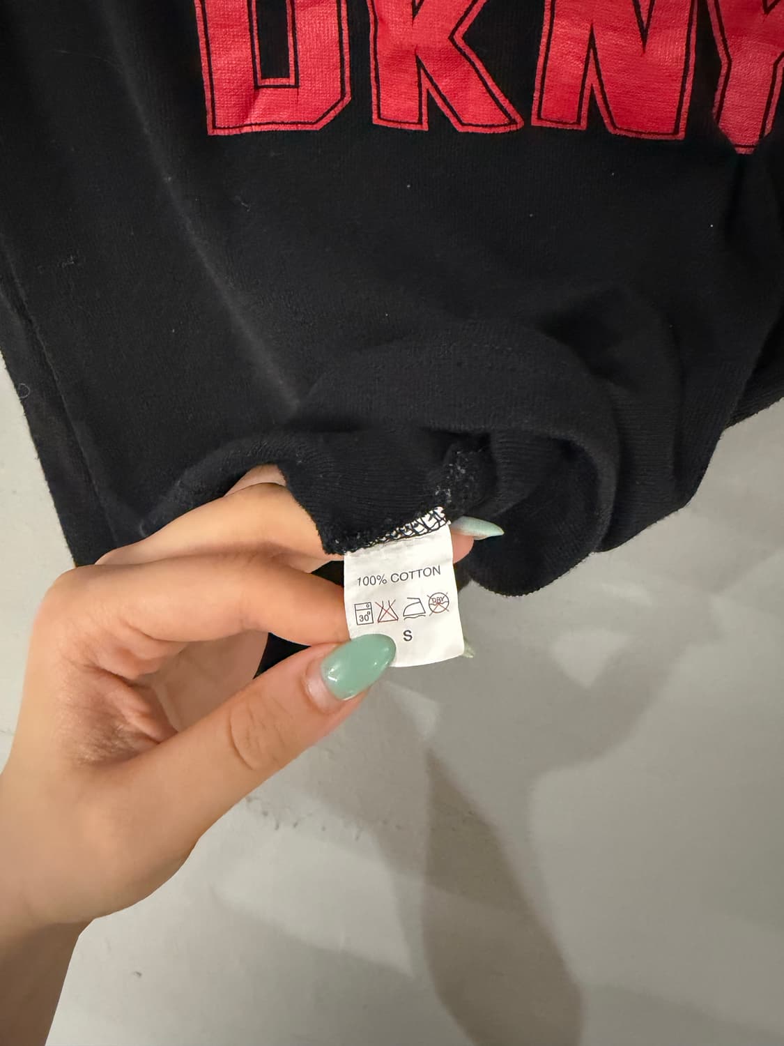 Dkny numbering point t-shirt 상품이미지9