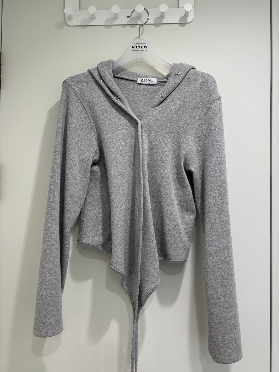 cerric WRAP HOOD CARDIGAN  상품이미지7