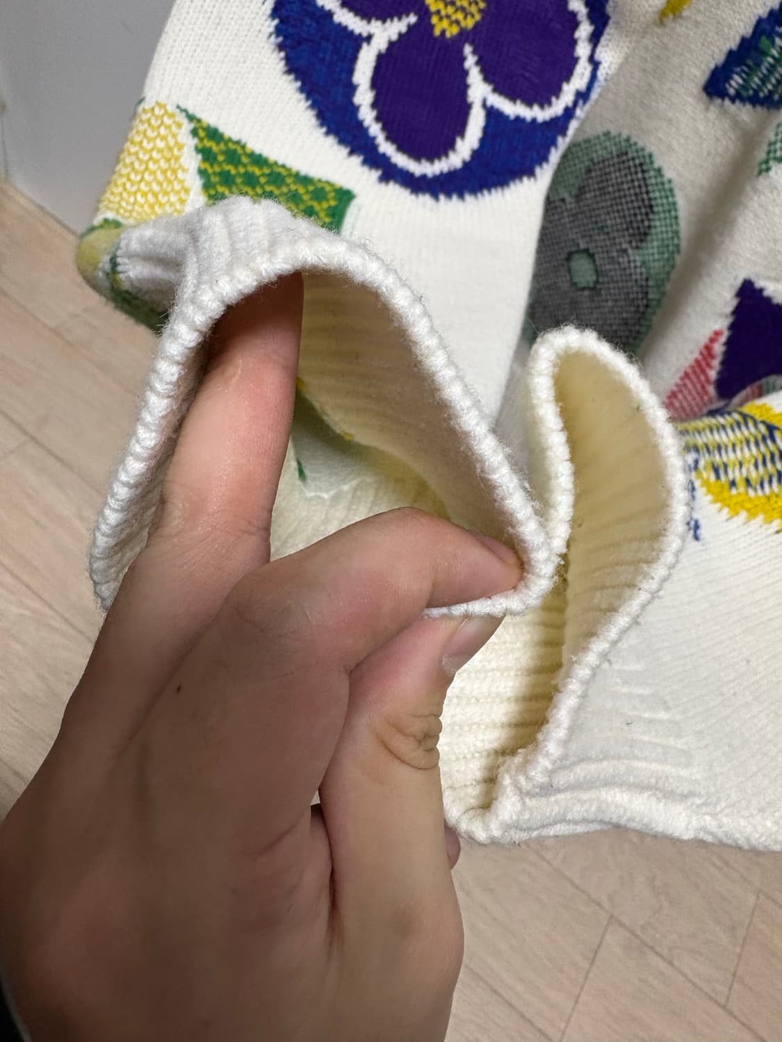 (새상품급, 정품) 루이비통 멀티플라워 지코 니트 상품이미지3