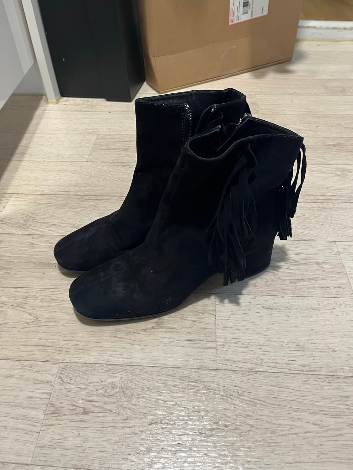 프라다 세무 웨스턴 부츠 36 반 상품이미지1