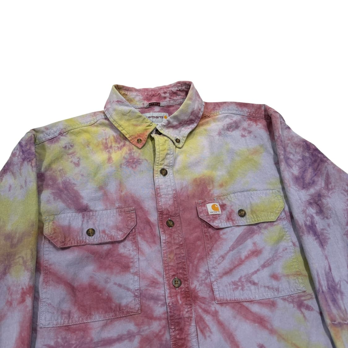 칼하트 빈티지 타이다이 나염 남방 셔츠 L 상품이미지2