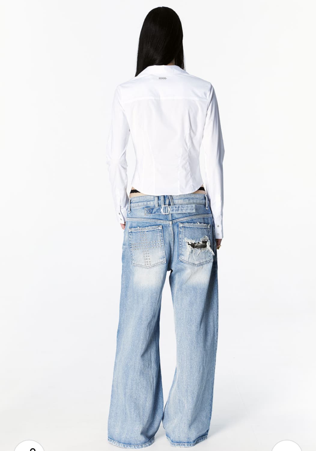 2000 아카이브 SNYDER WIDE DENIM 상품이미지2
