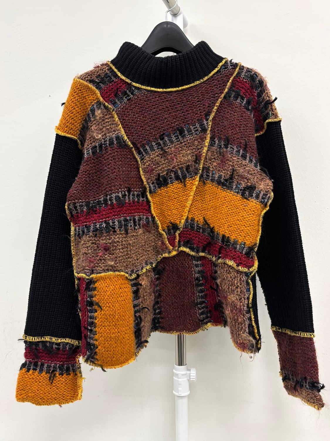 빈티지 그런지 울 니트 상품이미지5