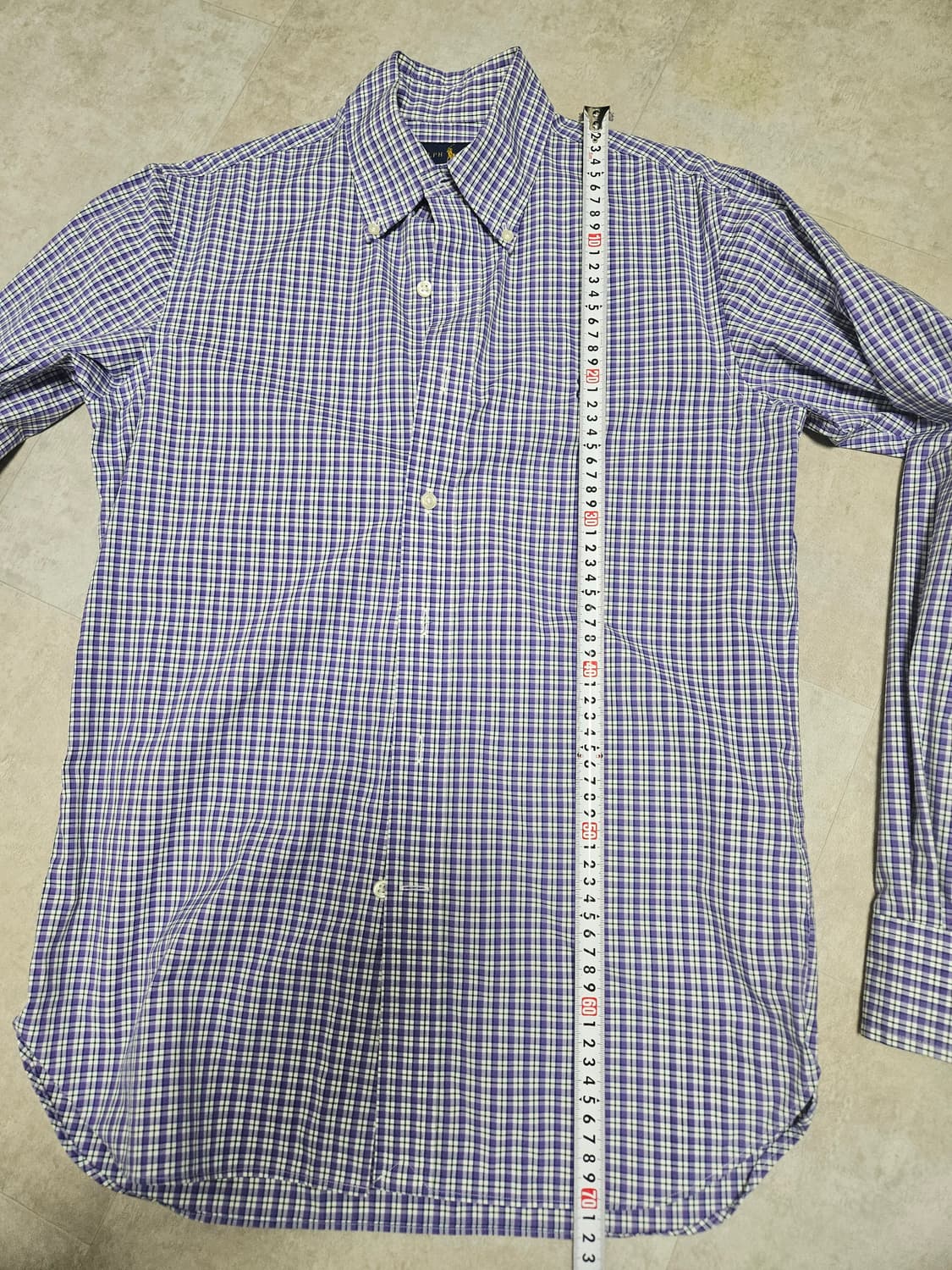 폴로 랄프로렌 체크 셔츠 14 1/2 (37) 상품이미지2