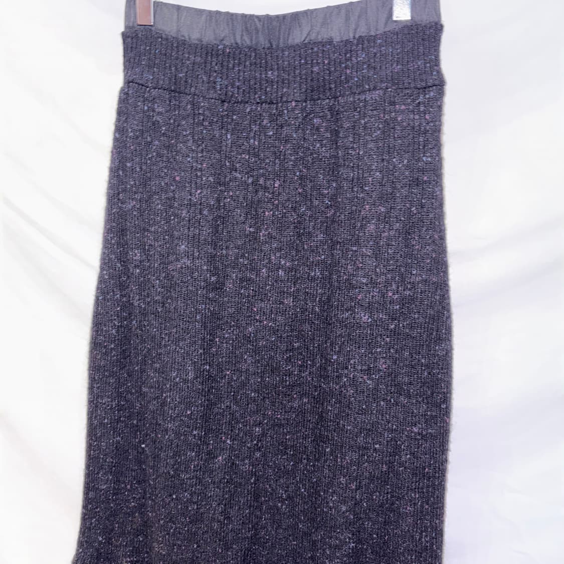 블랙 니트 스커트 빈티지 상품이미지2