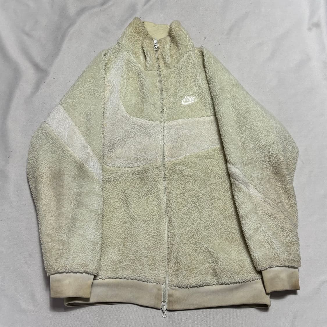 L 나이키 빅스우시 리버시블 나일론 플리스 자켓 상품이미지2