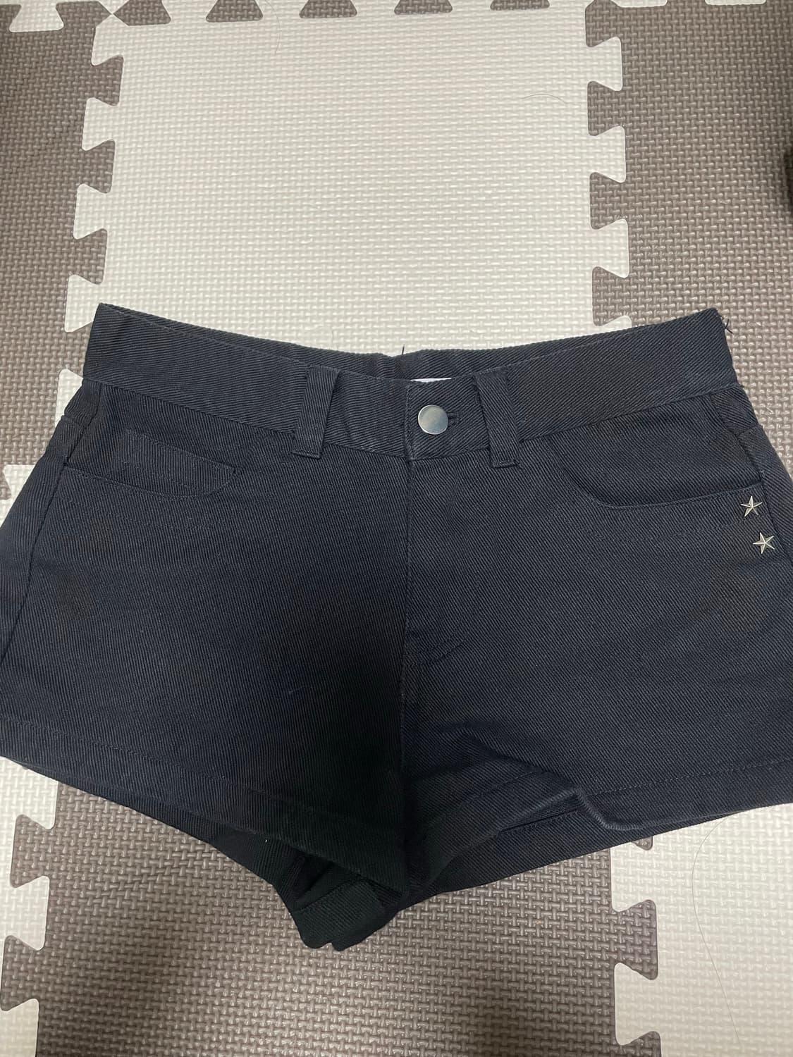 칙스 숏팬츠 블랙 상품이미지3