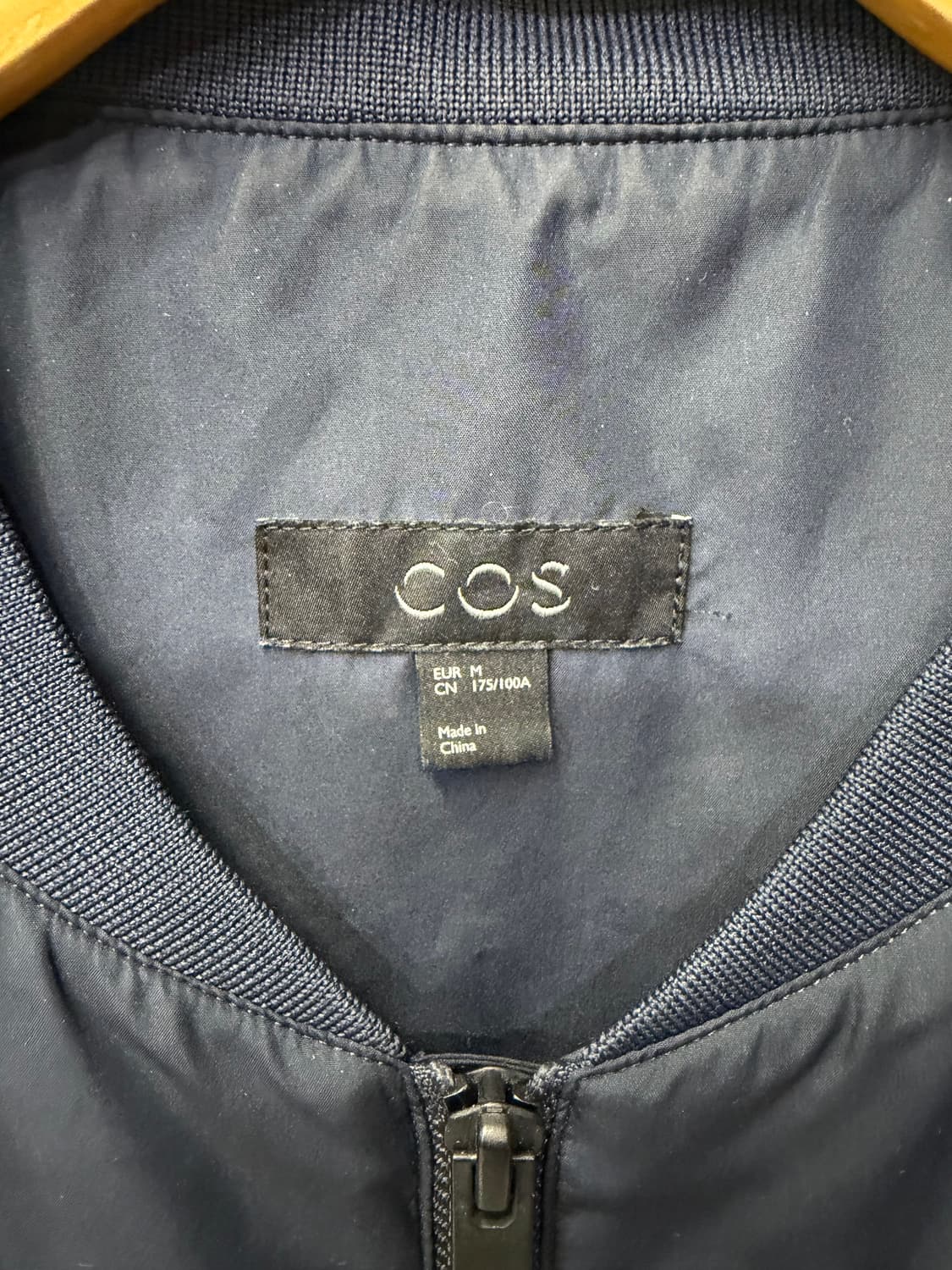정품) COS 코스 남성 네이비 블루종 자켓 M 상품이미지5