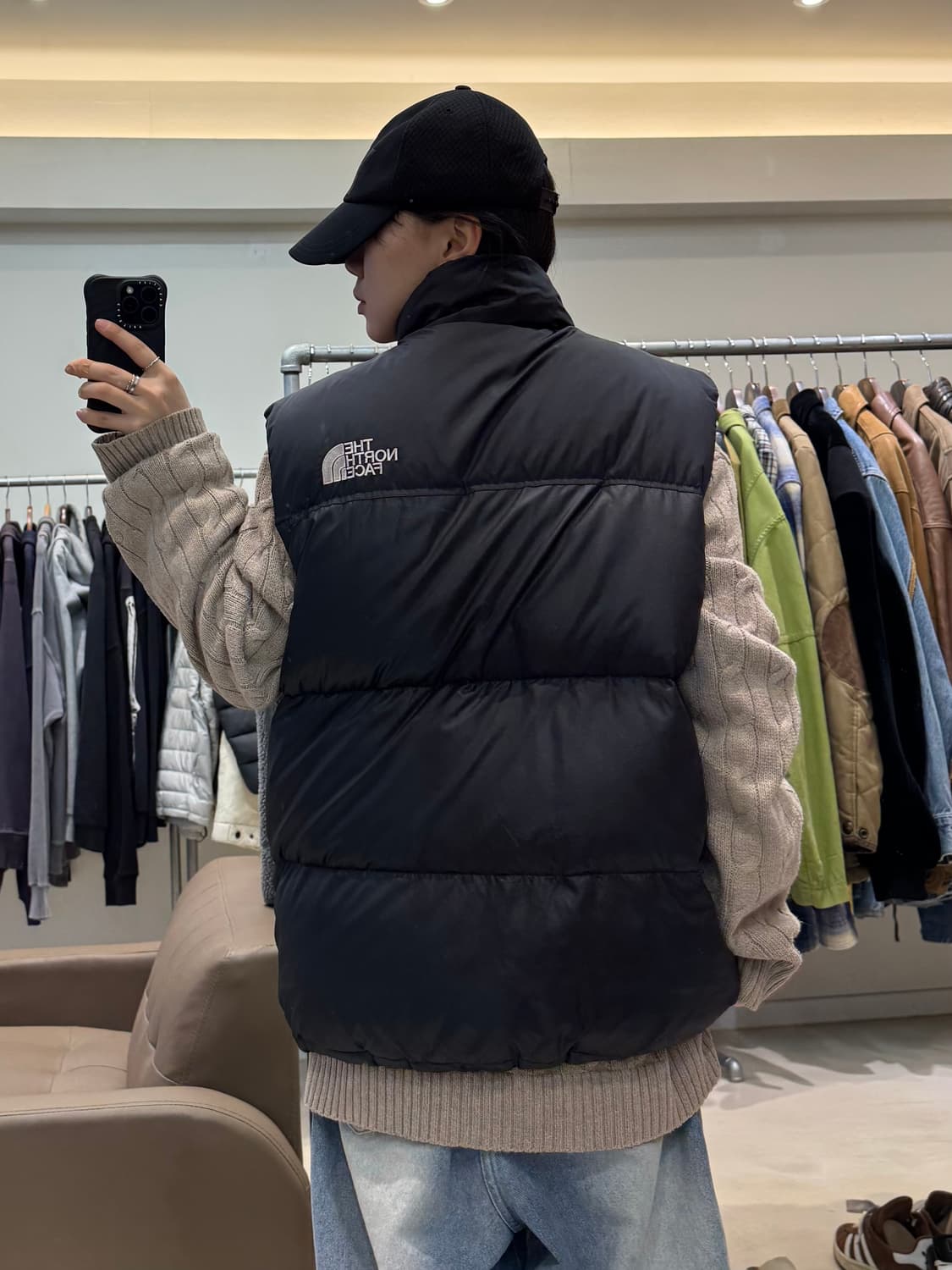 노스페이스 눕시 700 패딩 베스트 상품이미지9